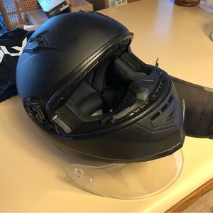 GLX 11 light weight motorcycle helmet